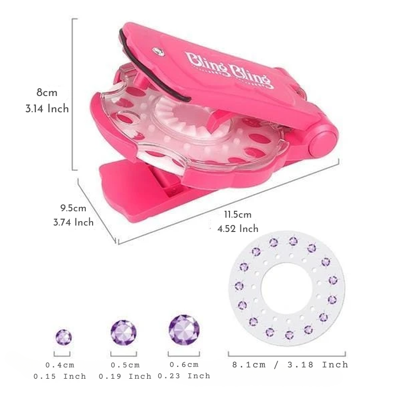 Blinger Gem Heftgerät: Dekorieren Sie Ihre Accessoires mit Glanz