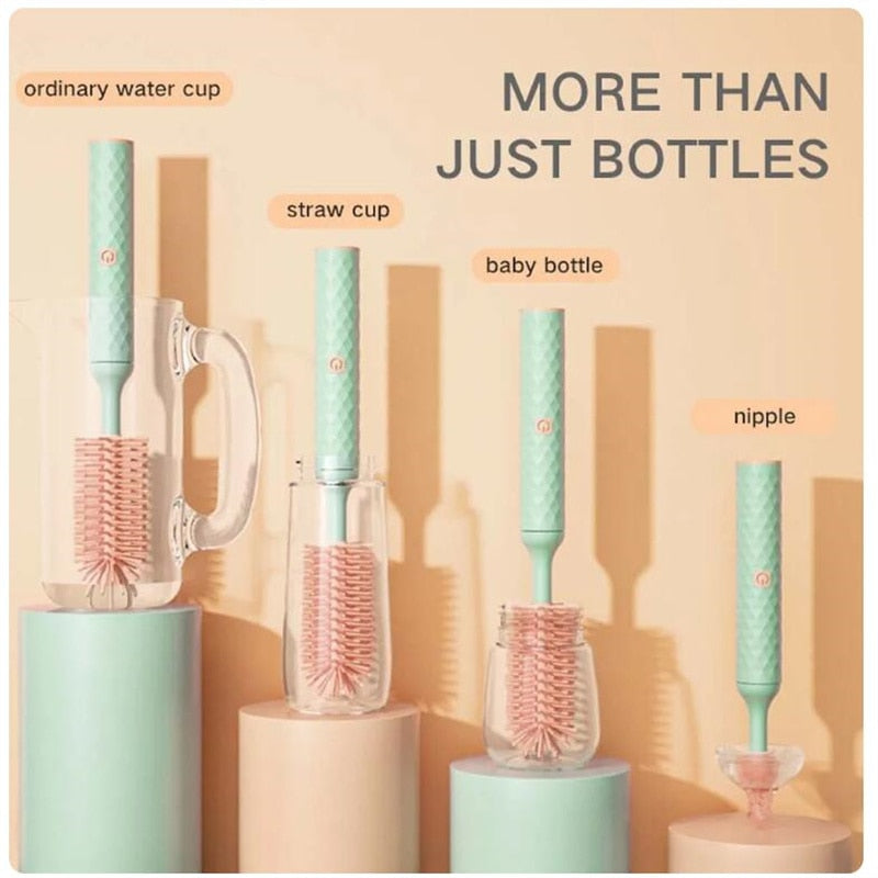 Cepillo eléctrico de silicona