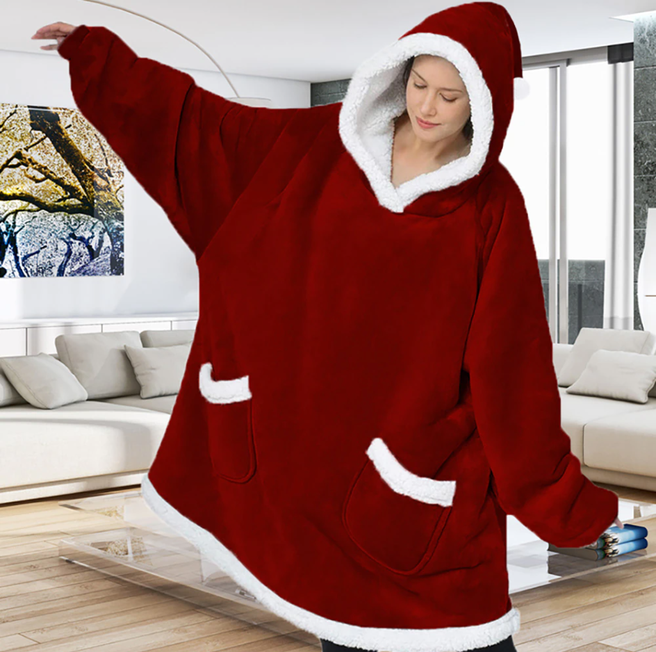 Ultra wygodny, gigantyczny koc do całkowitego relaksu