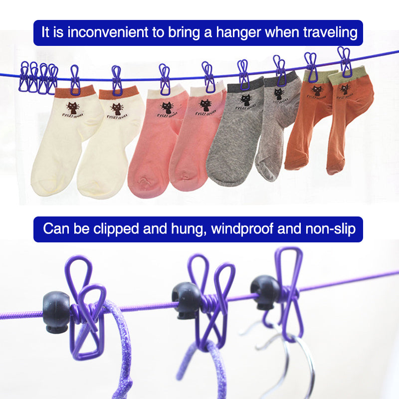 Compact and versatile travel drying rack 